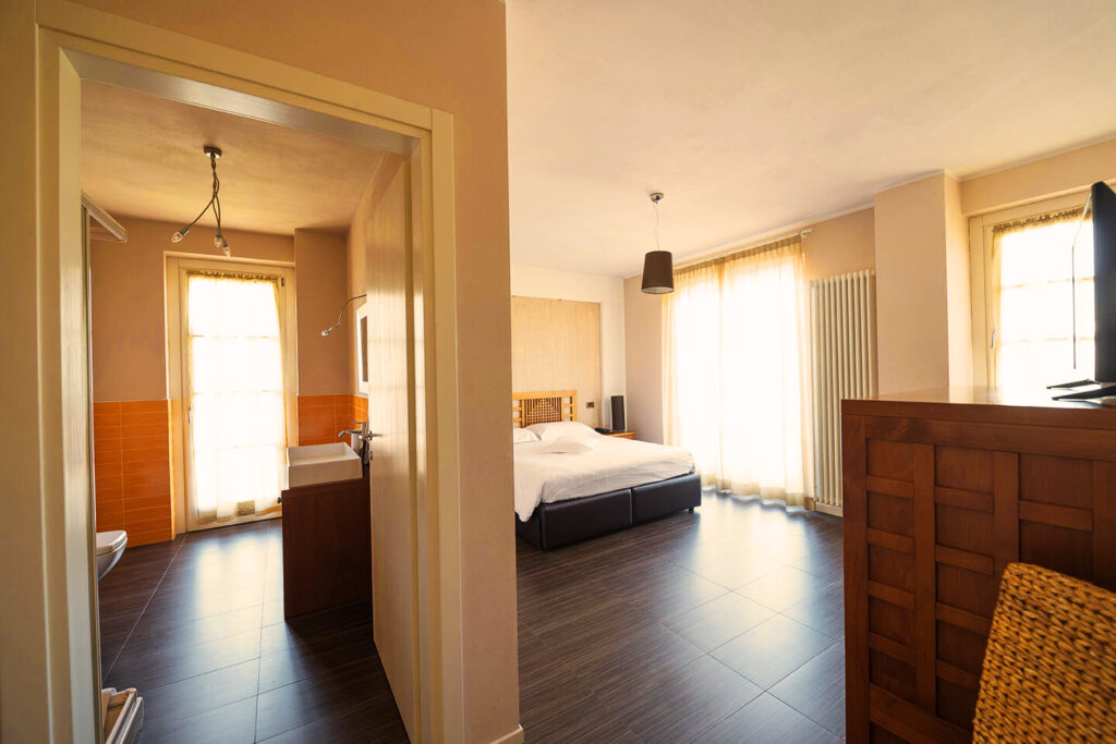 Camera family-friendly in hotel di montagna a Selvino